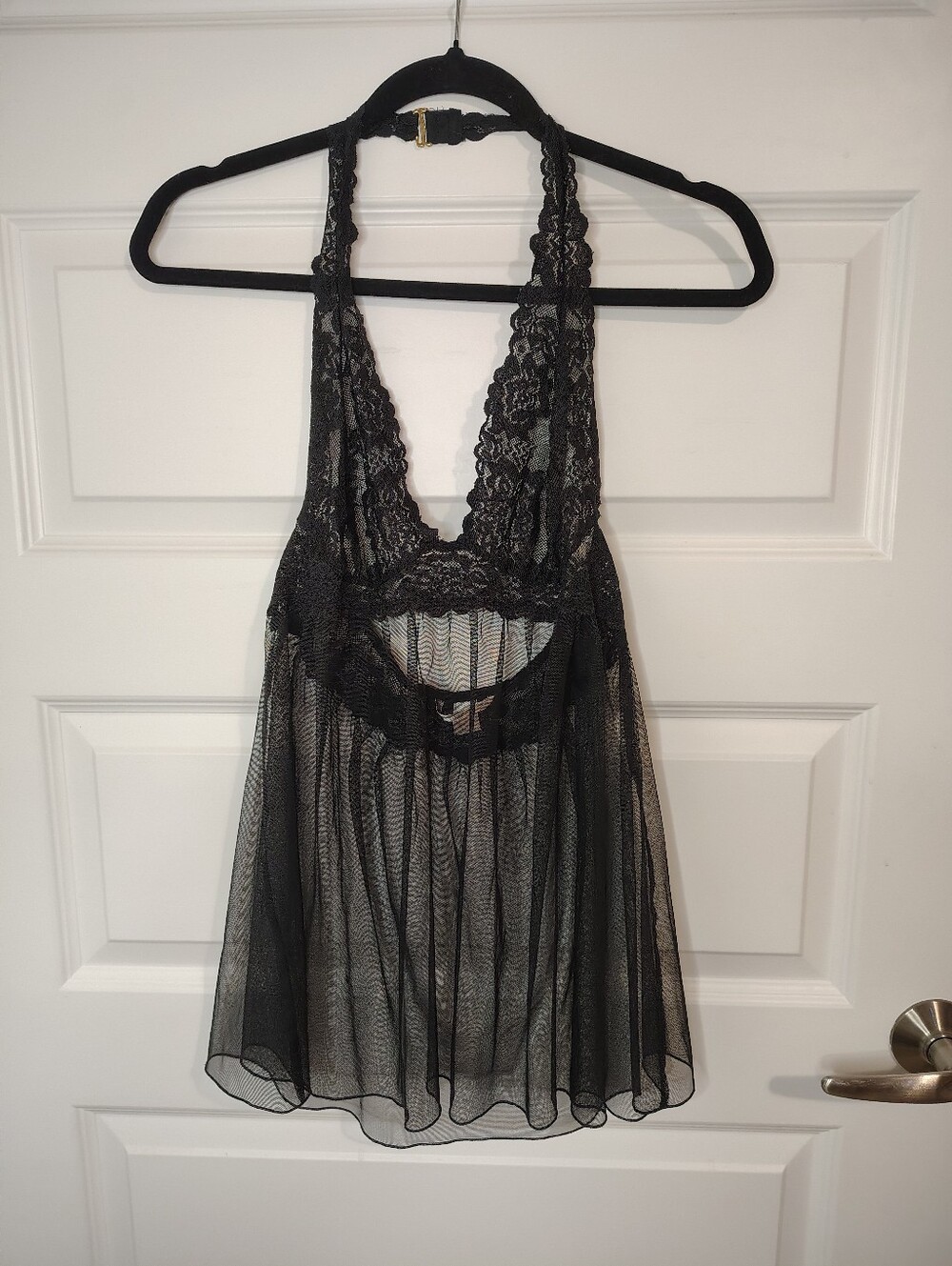 Victoria's Secret Halter Babydoll Slip (11/11)